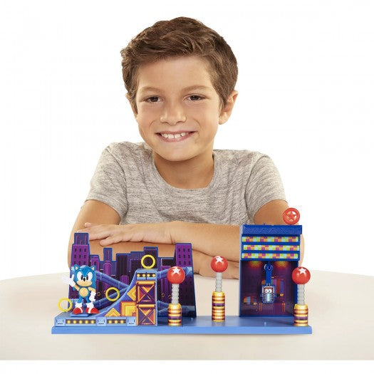 Game set with figures SONIC THE HEDGEHOG - Sonic in Studiopolis