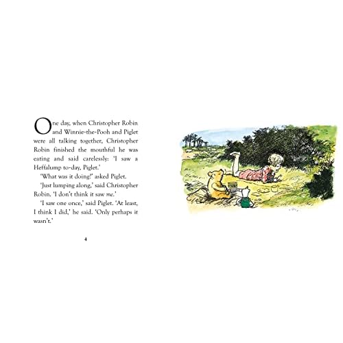 Winnie-the-Pooh: Piglet Meets A Heffalump: Special Edition of the Original Illustrated Story by A.A.Milne with E.H.Shepard’s Iconic Decorations. Collect the Range.