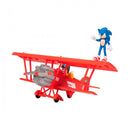 Game set with figures SONIC THE HEDGEHOG 2 - Sonic and Tails on a biplane