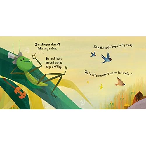 The Ant and the Grasshopper (Little Board Books)