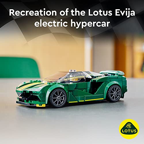 LEGO Speed Champions Lotus Evija 76907 Race Car Toy Model