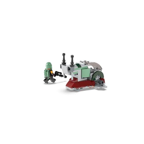 LEGO Star Wars Boba Fett's Starship Microfighter 75344, Building Toy Vehicle