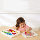 Quercetti Set - For Mosaic Lessons (Large Chips (48 Pieces) + Board 27X21)