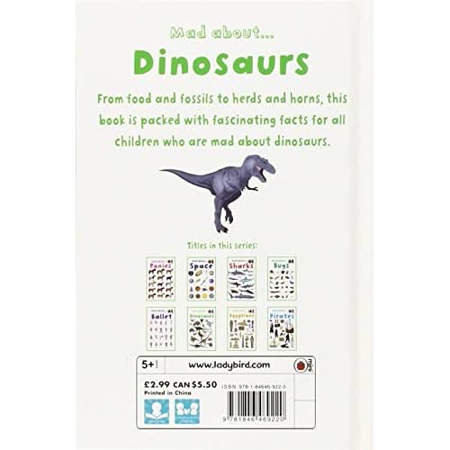 Ladybird Minis Mad About Dinosaurs