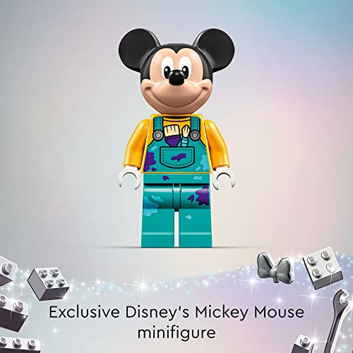 LEGO Disney 100 Years of Disney Animation Icons 43221 Buildable Disney Toy with Mickey Mouse