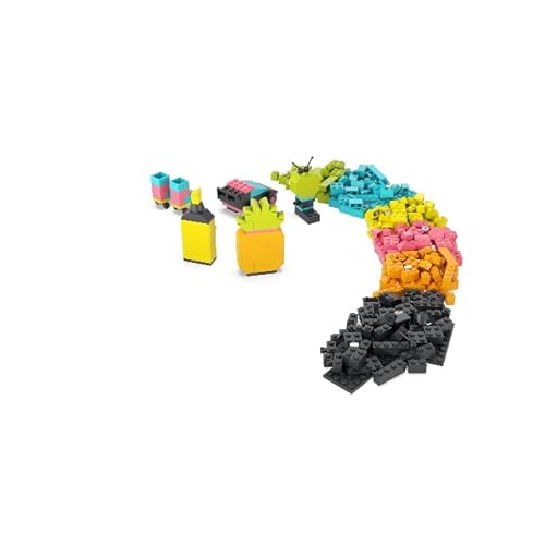 LEGO Classic Creative Neon Colors Fun Brick Box Set 11027, Building Toy