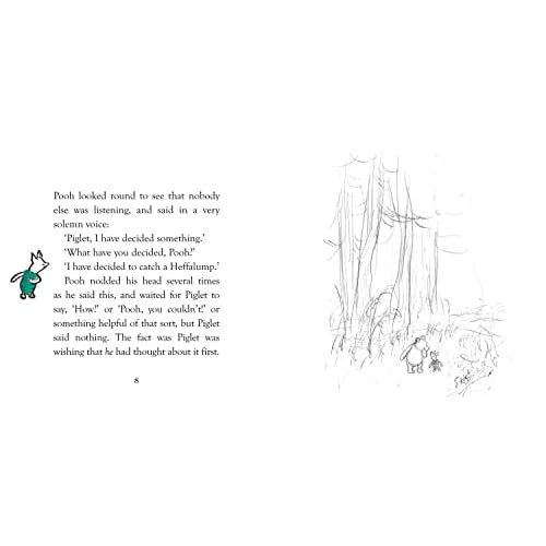 Winnie-the-Pooh: Piglet Meets A Heffalump: Special Edition of the Original Illustrated Story by A.A.Milne with E.H.Shepard’s Iconic Decorations. Collect the Range.