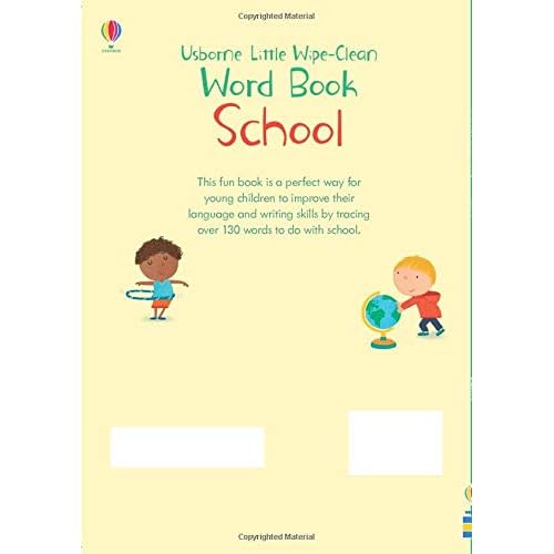 School (Little Wipe-Clean Word Books)
