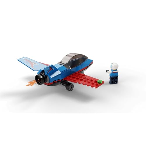 LEGO City Great Vehicles Stunt Plane 60323 Jet Airplane Toy