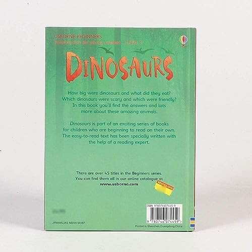 Dinosaurs (Usborne Beginners) (Beginners Series)