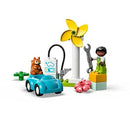 LEGO DUPLO Town Wind Turbine and Electric Car 10985 Early Development Building Toy