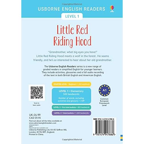 Little Red Riding Hood - English Readers Level 1