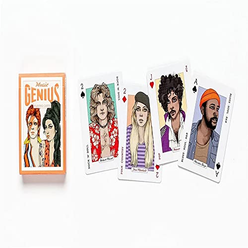 Laurence King Genius Music Playing Cards