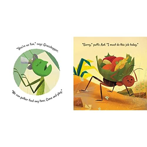 The Ant and the Grasshopper (Little Board Books)