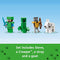 LEGO Minecraft The Frozen Peaks 21243, Cave Mountain Set