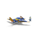 LEGO NINJAGO Jay’s Lightning Jet EVO 71784, Upgradable Toy Plane, Ninja Airplane Building Set