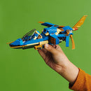 LEGO NINJAGO Jay’s Lightning Jet EVO 71784, Upgradable Toy Plane, Ninja Airplane Building Set