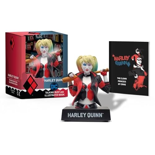 Harley Quinn Talking Figure and Illustrated Book (RP Minis)