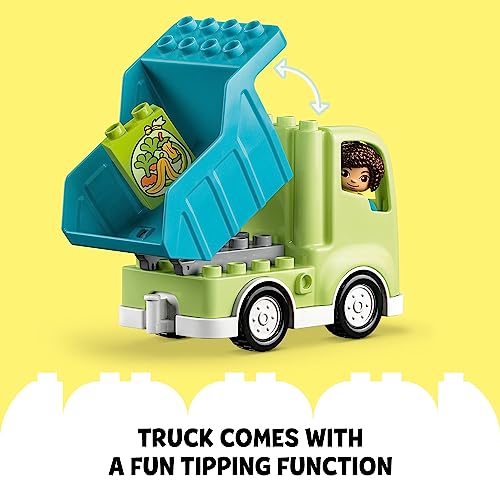 LEGO DUPLO Town Recycling Truck 10987 Building Toy Set