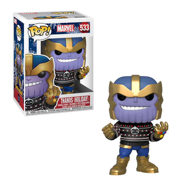 Funko POP! Marvel: Holiday - Thanos in Ugly Sweate #533