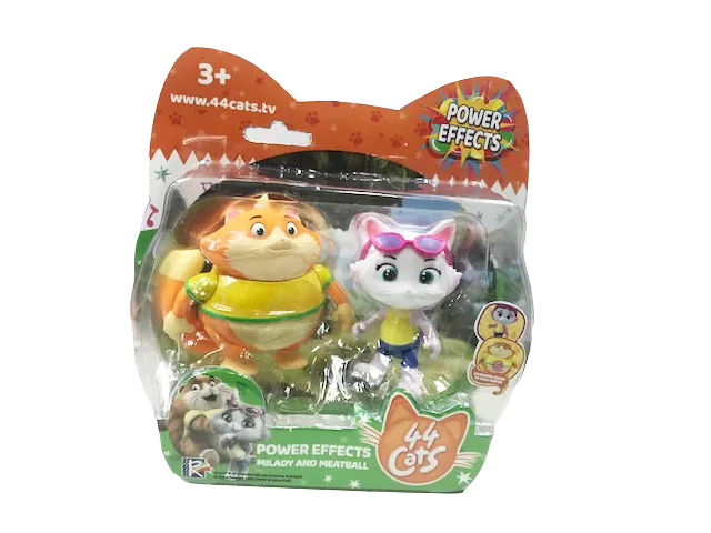 44 CATS | Toys figures | Meatball and Milady "Superpowers"