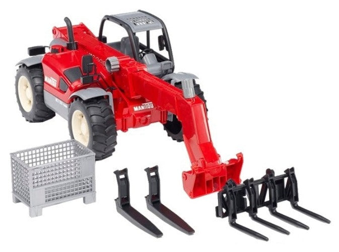 BRUDER | Construction machine | Road loader with telescopic boom MRT 2150 with accessories | 1:16