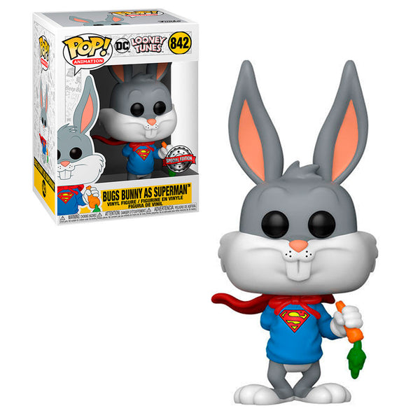 Funko POP! Animation: DC: Looney Tunes - Bugs Bunny As Superman #842