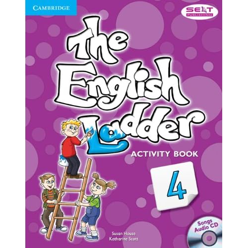 The English Ladder Level 4 Activity Book with Songs Audio CD