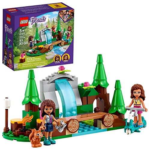 LEGO Friends Forest Waterfall Camping Adventure Set 41677 Building Toys