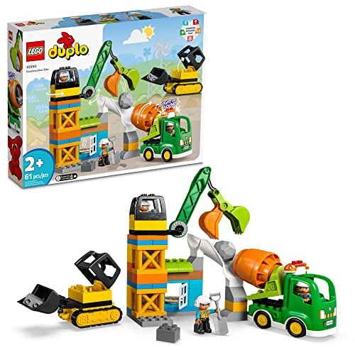 LEGO DUPLO Town Bulldozer Construction Vehicle Toy Set 10990