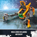 LEGO Marvel Baby Rocket’s Ship 76254 from Guardians of the Galaxy 3 Featuring Rocket Raccoon Minifigures