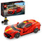 LEGO Speed Champions 1970 Ferrari 512 M Toy Car Model Building Kit 76914 Sports Red Race Car Toy, Collectible Set