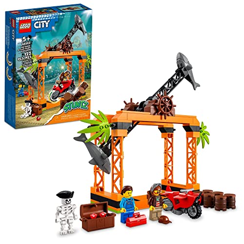 LEGO City Stuntz The Shark Attack Stunt Challenge 60342 Adventure Series Toy