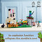 LEGO Minecraft The Rabbit Ranch House Farm Set, 21181 Animals Toy