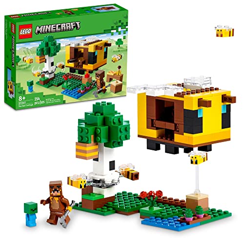 LEGO Minecraft The Bee Cottage 21241 Building Set - Construction Toy