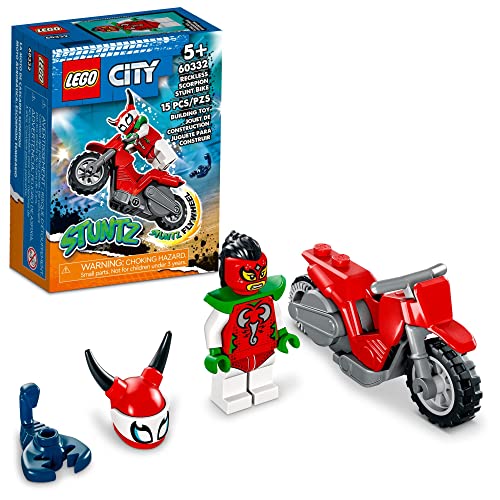 LEGO City Stuntz Reckless Scorpion Stunt Bike Set 60332