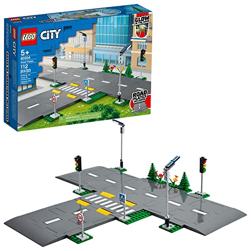 LEGO City Road Plates 60304 - Building Toy Set