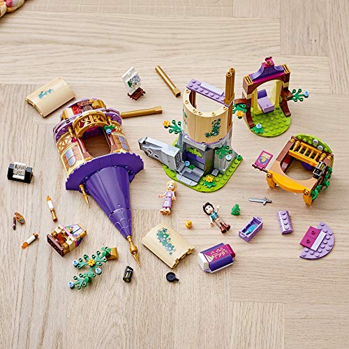 LEGO Disney Princess Rapunzel’s Tower 43187 Castle Building Toy Kit and Playset