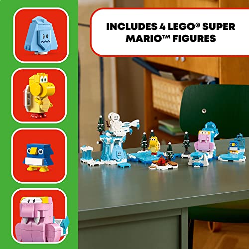 LEGO Super Mario Fliprus Snow Adventure Expansion Set 71417, Toy for Kids