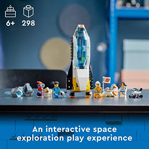 LEGO City Mars Spacecraft Exploration Missions 60354 Interactive Digital Building Toy Set