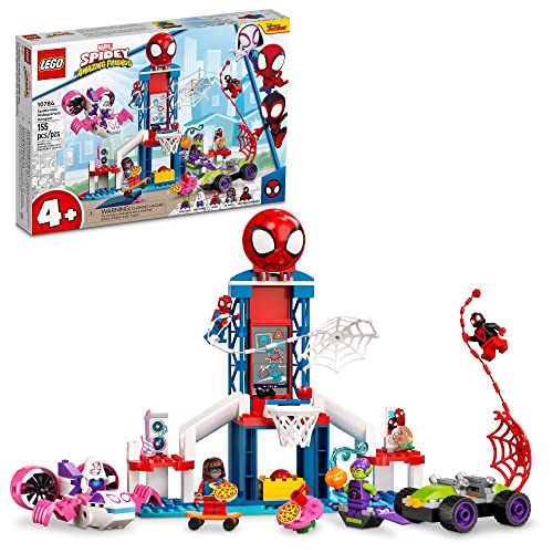 Lego Marvel Spider-Man Webquarters Hangout 10784 Building Set - Spidey and His Amazing Friends Series
