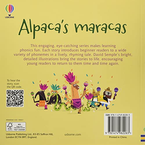 Alpaca's Maracas (Phonics Readers): 1