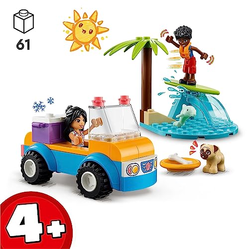 LEGO Friends Beach Buggy Fun 41725 Building Toy Set