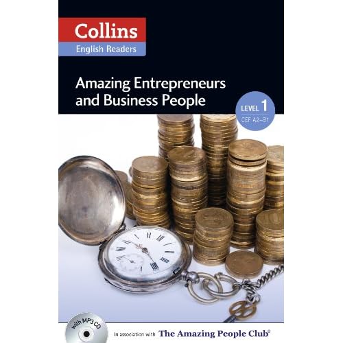Collins Elt Readers ― Amazing Entrepreneurs & Business People (Level 1) (Collins English Readers)