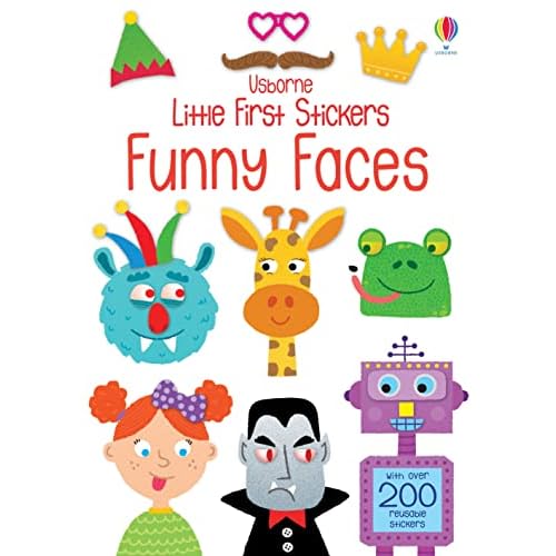 Little First Stickers Funny Faces