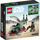 LEGO Star Wars Boba Fett's Starship Microfighter 75344, Building Toy Vehicle