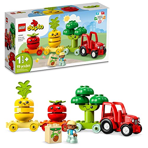 LEGO DUPLO My First Fruit and Vegetable Tractor Toy 10982