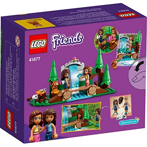 LEGO Friends Forest Waterfall Camping Adventure Set 41677 Building Toys