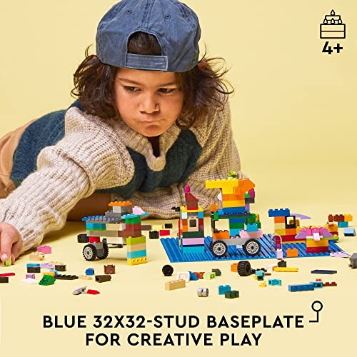 LEGO Classic Blue Baseplate 11025 Building Toy Set (1 Pieces)