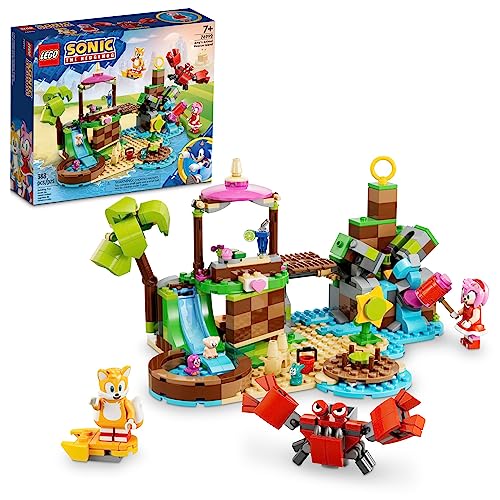LEGO Sonic The Hedgehog Amy’s Animal Rescue Island 76992 Building Toy Set